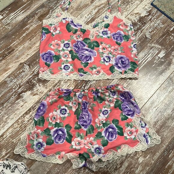 VINTAGE Victorias Secret 2 Piece Lingerie set - Picture 1 of 6